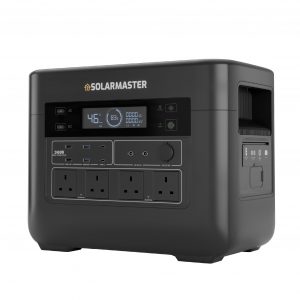 Solar Master GEN-2400 ‘Atlas’ Portable Power Station | 2150Wh, 2400W (4800W Peak)